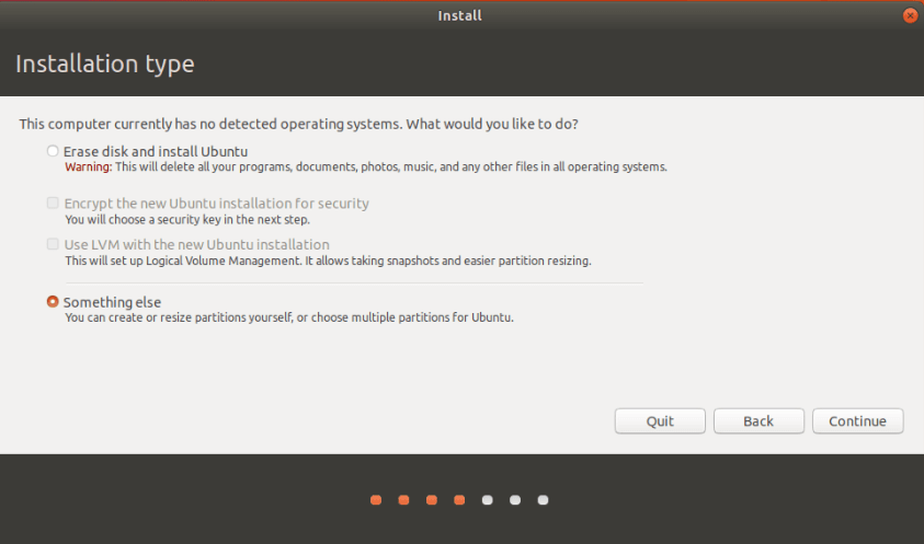 Ubuntu Installation Steps