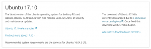 Ubuntu Downloads Blocked
