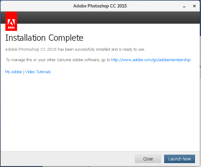 how to install photoshop cc 2015 linux