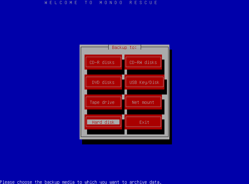 Mondo-rescue - Open Source Disk Cloning Software