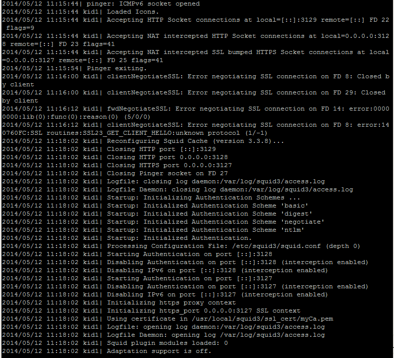 Squid Caching Proxy - Web Performance Software