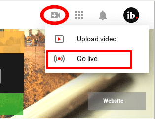 All new YouTube Go Live for live streaming directly from your browser